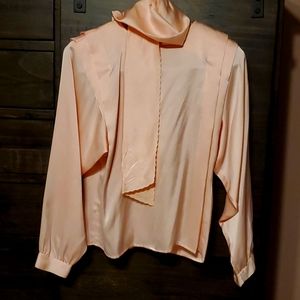Authentic 80's silk blouse